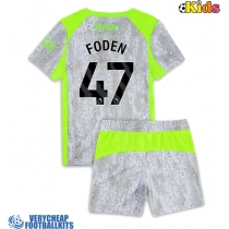 Manchester City Phil Foden #47 Replica Third Minikit 2025-26 Short Sleeve (+ pants)